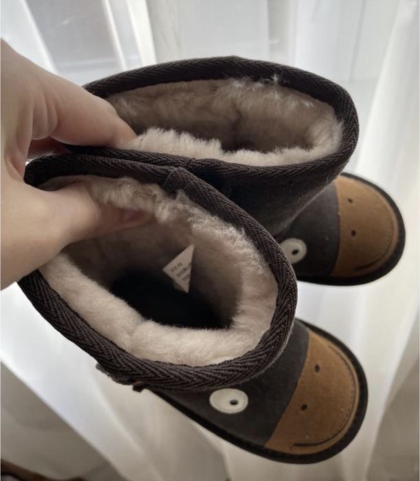 Уги уггі чоботи  emu australia  натуральна замша і овчина , 15,5 см