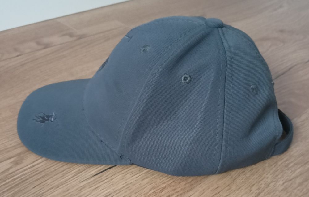 Czapka z daszkiem Ralph Lauren szara