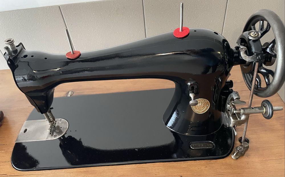 PFAFF restaurada e a trabalhar