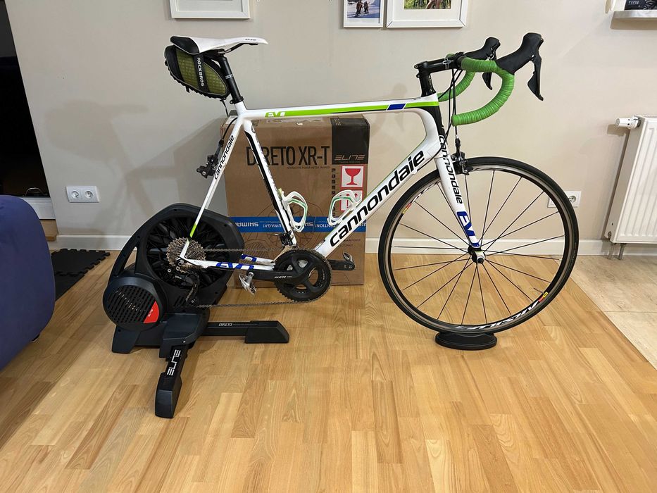 Trenażer rowerowy Elite Direto XR smart - Wynajem Warszawa