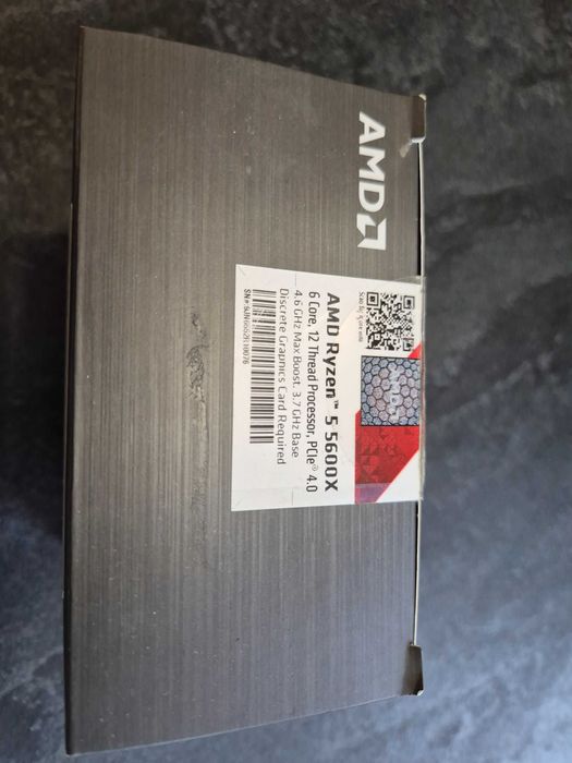 Procesor AMD Ryzen 5 5600X AM4 BOX nieużywane chłodzenie