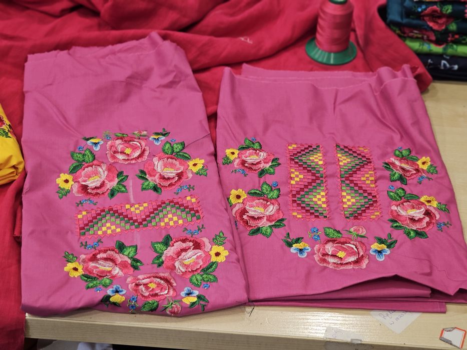 Bogato haftowana bluzka góralska! Damska koszula góralska regionalna