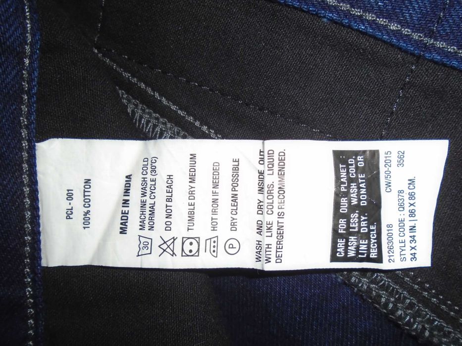 Джинсы Levis 65504 Redloop Premium USA W34 L34-32
