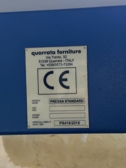 Prensa Industrial para Estofos – Maquina de coxins