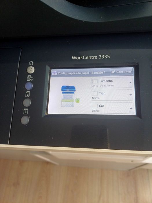 Impressora Xerox workcentre 3335 a trabalhar normalmente