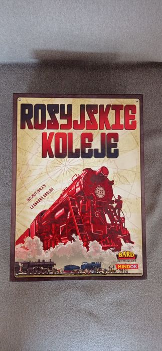Rosyjskie koleje – nowa, bez folii