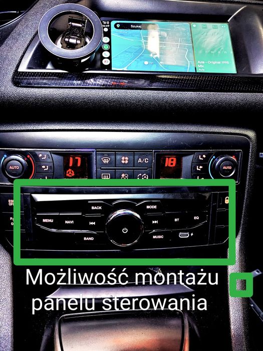 Citroen C5 radio android auto carplay wyświetlacz dotyk navi bluetooth