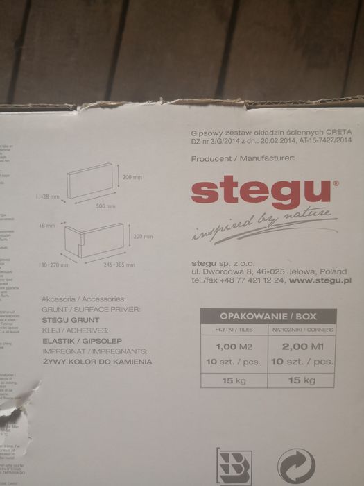 Płytki kamieniopodobne creta