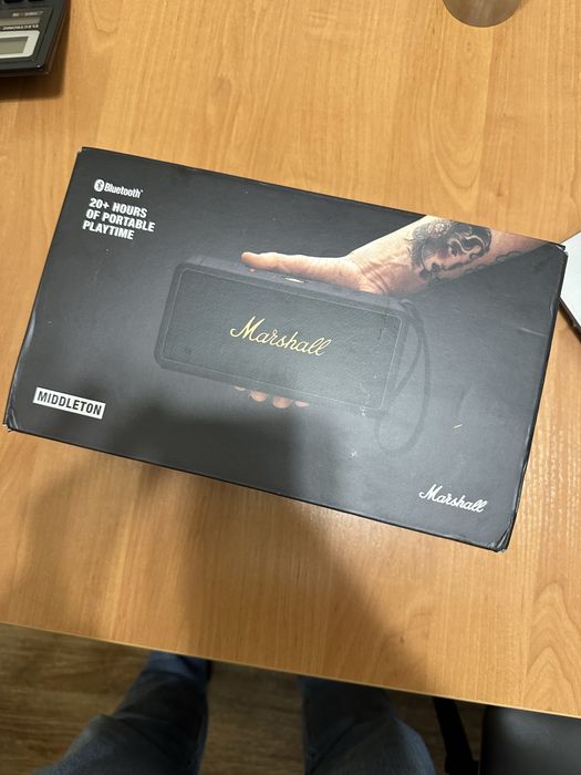 Портативні колонки Marshall Emberton II Black and Brass