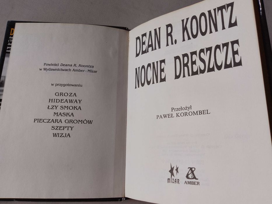 D. R. Koontz "Nocne dreszcze" 1993