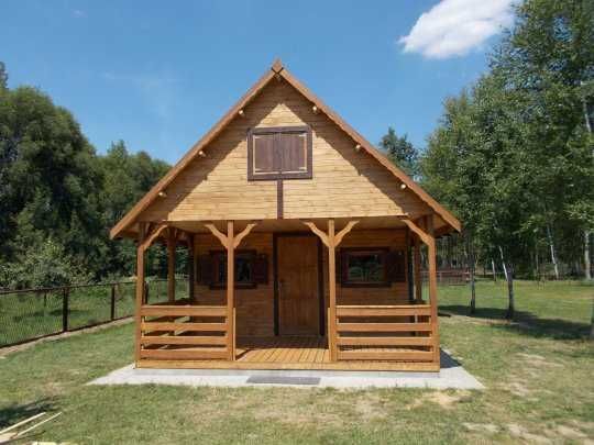 Domki od 35-70m2 z poddaszem Morawa 4,5x5,5m+2m taras