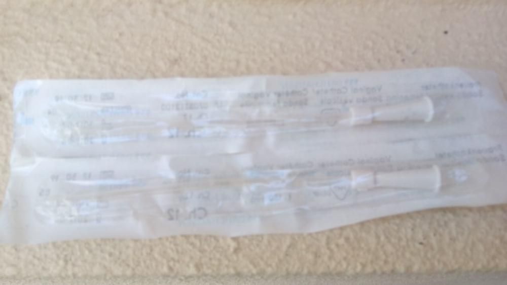 Lote 2 Sondas femininas embaladas