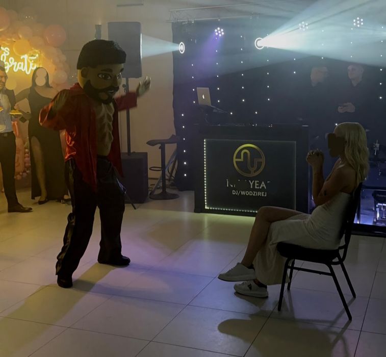 Żywa maskotka Pedro na urodziny, imprezę, striptizer, dzień kobiet