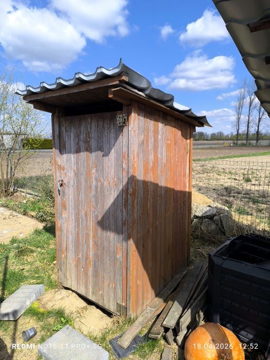 Kibel na budowę , wychodek