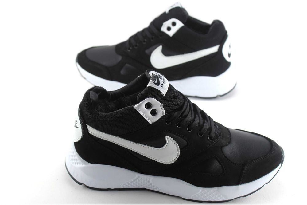 Чоловічі зимові шкіряні кросівки Nike  з натуральної шкіри 40-45 р