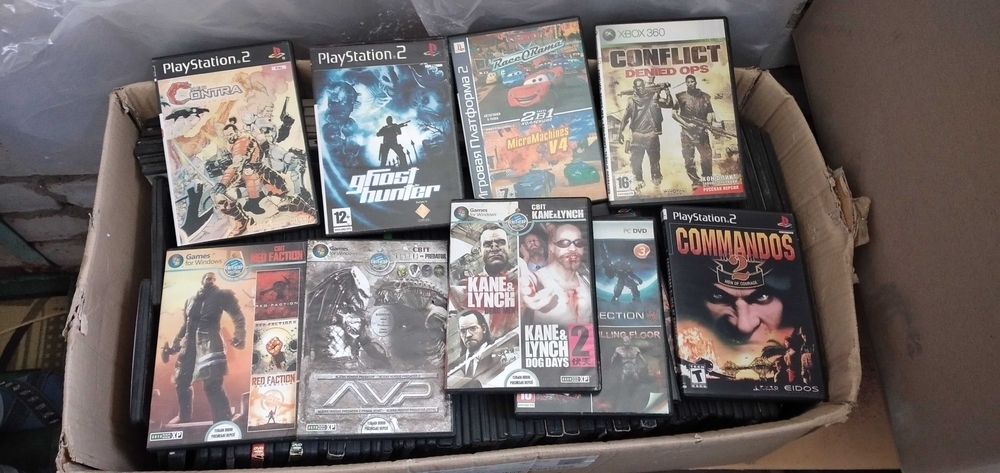 Диски на приставку X-BOX