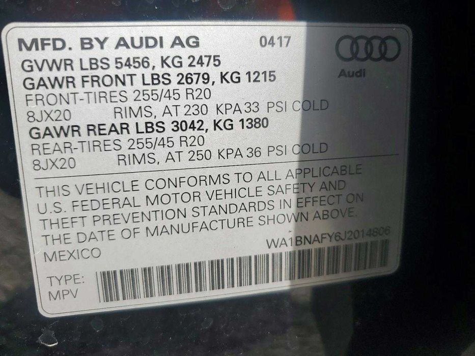 AUDI Q5 PRemium Plus 2018