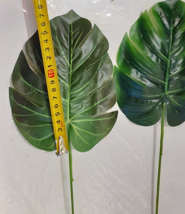 Mały Liść sztuczny monstera