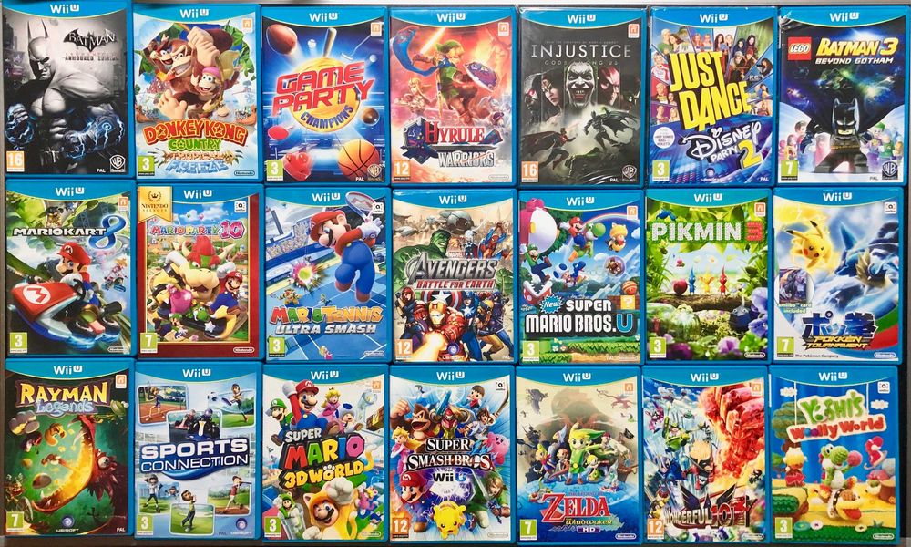 JOGOS Nintendo Wii U Portes Grátis Venda à unidade Pedrouços