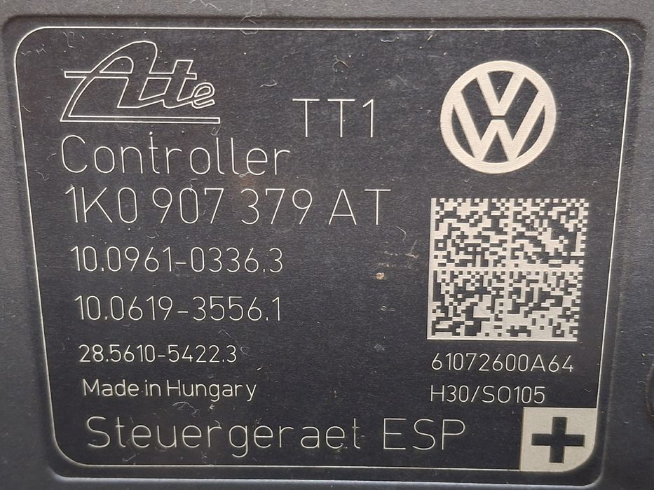 ABS VOLKSWAGEN Touran (1T)
