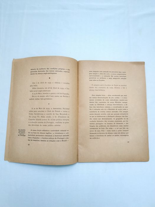 Livro Coerência da Política Externa Portuguesa (19 de Maio de 1945)