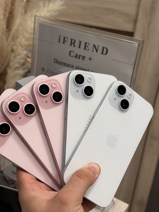iPhone 15 128/256gb Pink  / Blue