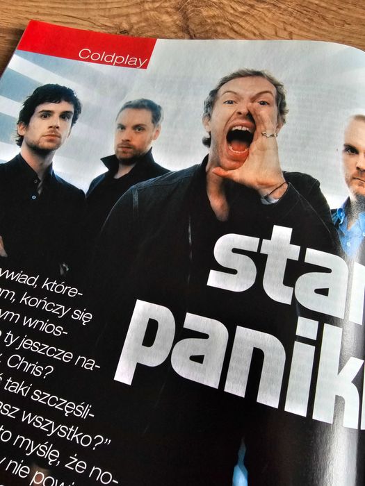 UNIKAT! Teraz Rock 6/2005 - Bruce Dickinson, Iron Maiden, Coldplay