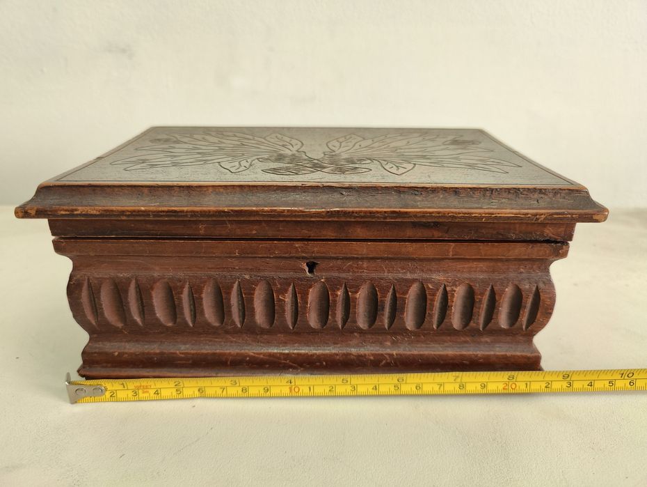 Mini caixa madeira vintage