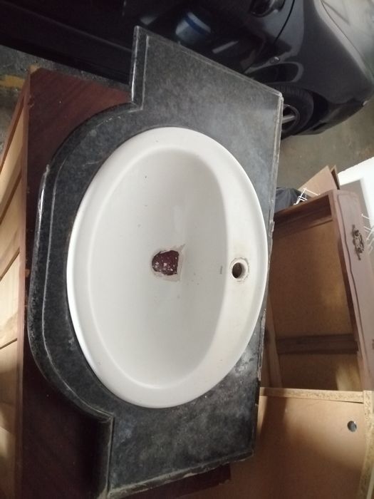 Pedra para móvel wc