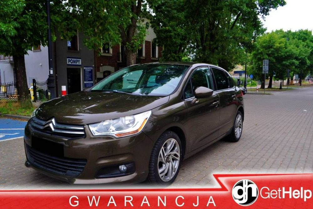 Citroën C4 1.6B 1 Wl serwisowany bezwypadkowy Piękny Zamiana