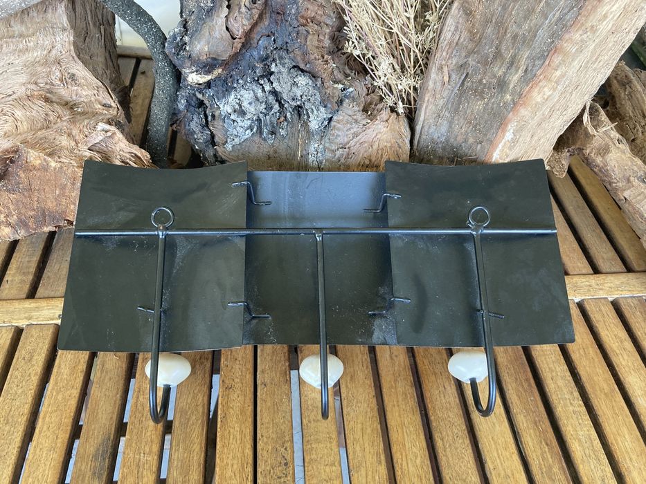 Cabide cupcake em metal