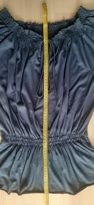 Ciemnoniebieska bluzka r.M/L