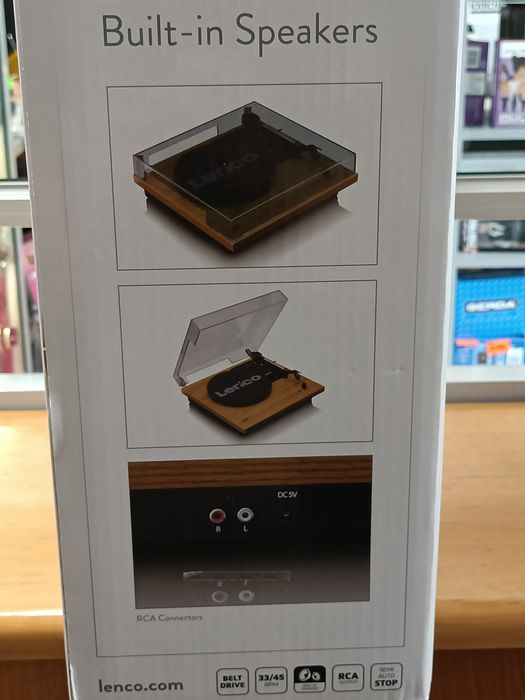 NOWY gramofon z głośnikami Lenco