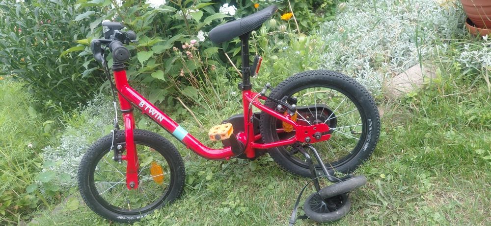 Sprzedam rowero-biegacz  Rower btwin 14 cali