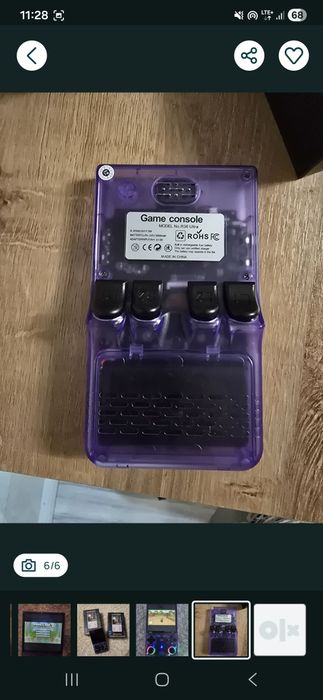 Retro konsola R36 Ultra, ekran- 4cala,64Gb, Wifi, 15tys gier.