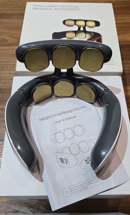Импульсный массажёр для шеи, головы и предплечья