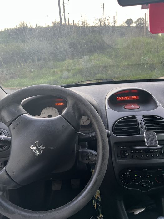 Pegeot 206 sw, cinzento, de 2003