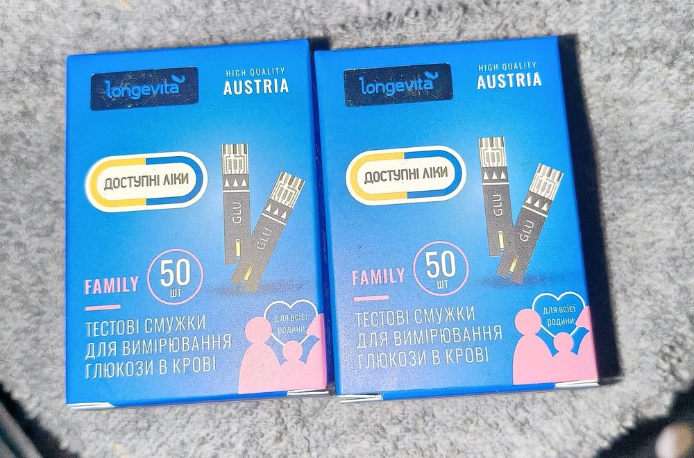 Тест смужки Longevita family