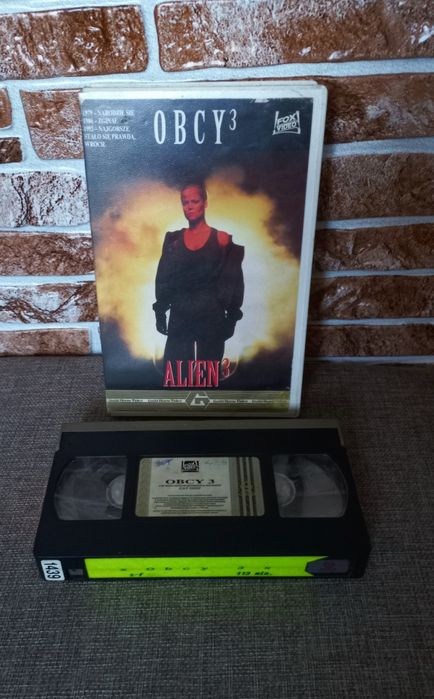 Kasety vhs wideo video.  Obcy 3  VHS.  Rzadkość.