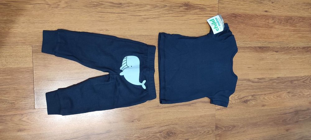 Новий одяг Carter's 3-6-9 м Картерс 100% бавовна футболка штани боді