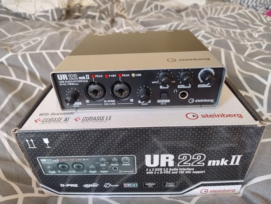 Steinberg UR22 Mk2 interfejs dźwiękowy