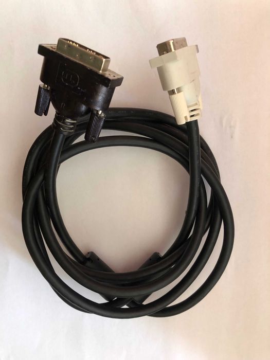 Kabel przewód - z obu stron wtyczki DVI-D  18+1 pin, dł. ok. 175 cm