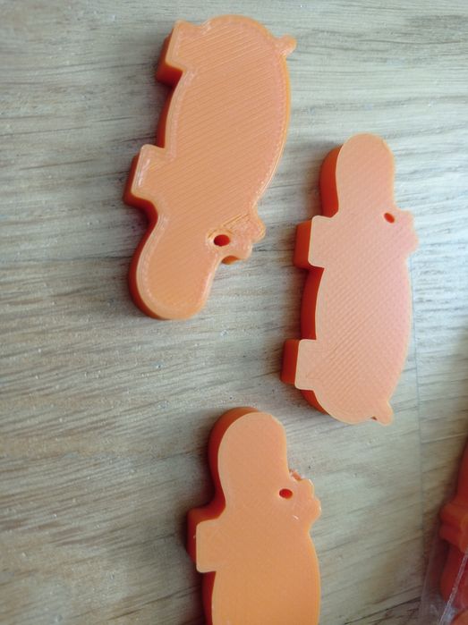Figurki dzielny pacjent hipopotam druk 3d