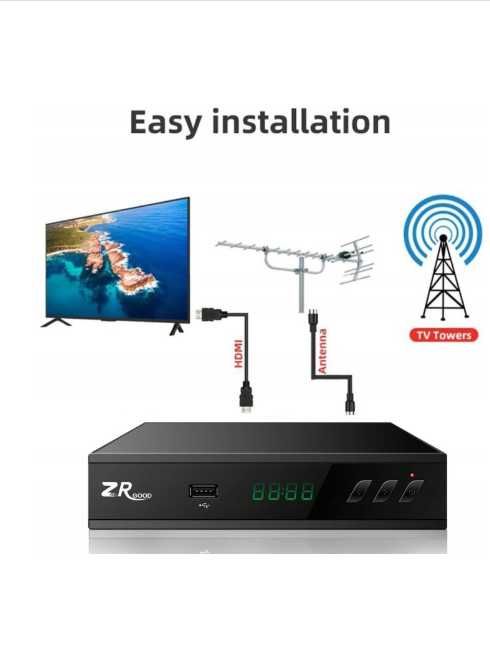 Odbiornik cyfrowy DVB T2 HEVC z rozdzielczością ALTA
