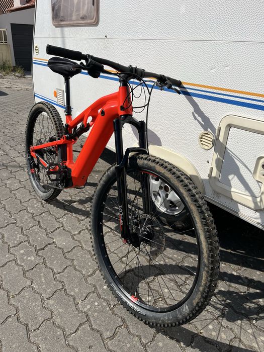 Bicicleta BTT Elétrica como nova  Suspensão Total 29” E-EXPL 520 S – Vermelho Vivo