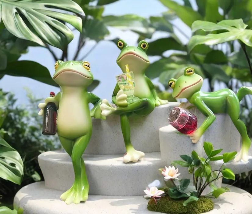 статуэтки для цветочных горшков