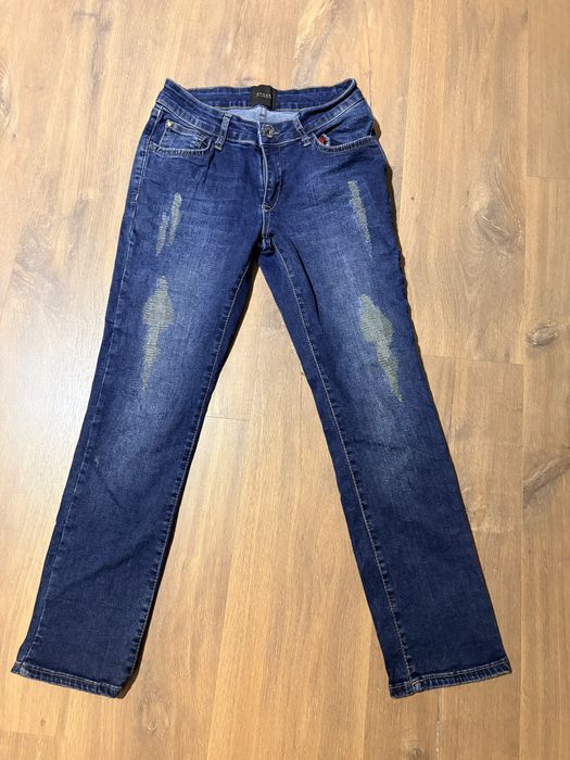 Jeansy 27/30 rurki