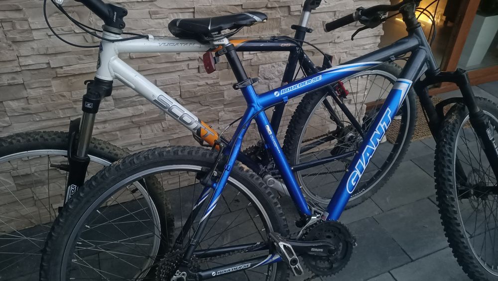 Rower trekkingowy gravel górski scott lub giant