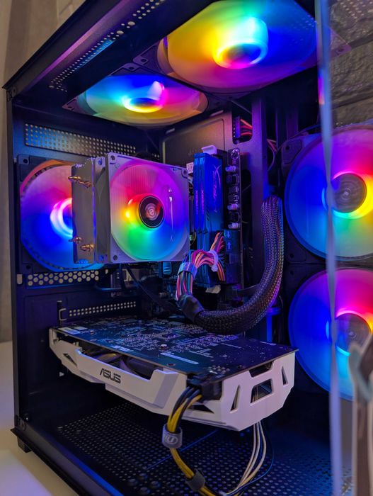 Ігровий ПК: Asus GTX 1060 / i5 3470 / Ram 16 gb / SSD / RGB /Win 11Pro