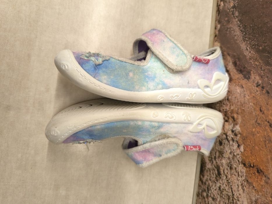 BECK kapcie dziewczęce rozm.30 wkładka 18.5cm